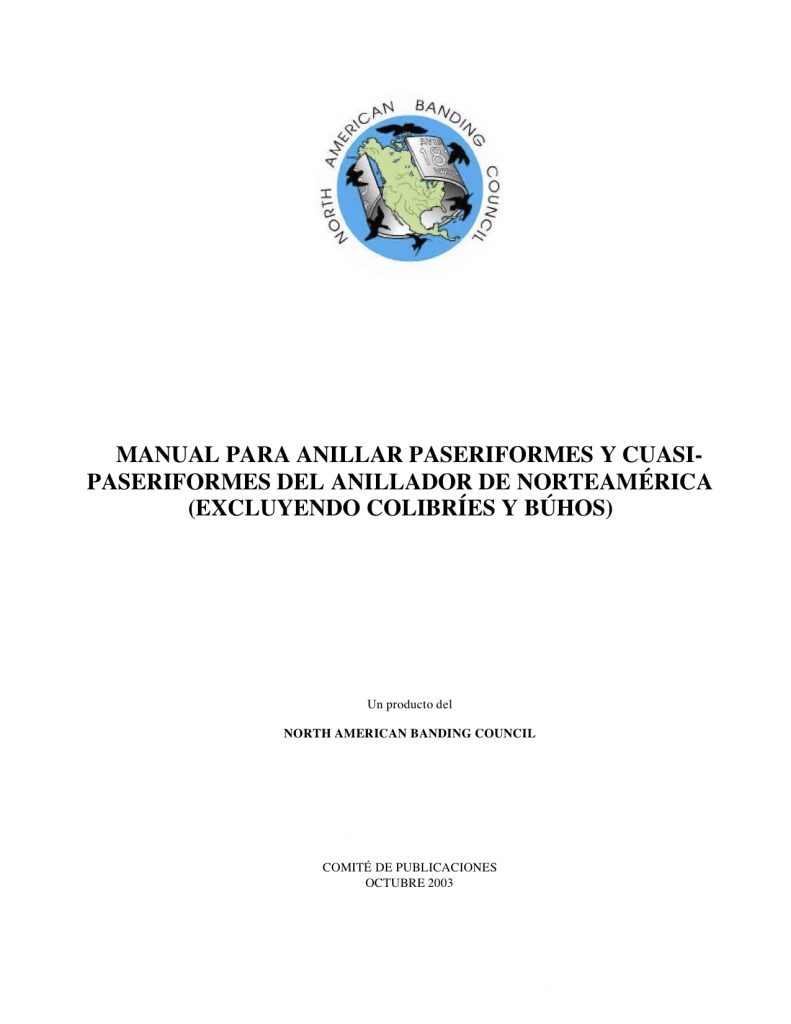 Passerine Manual in Spanish