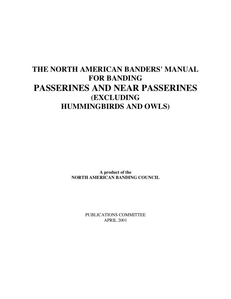 Passerine Manual in English